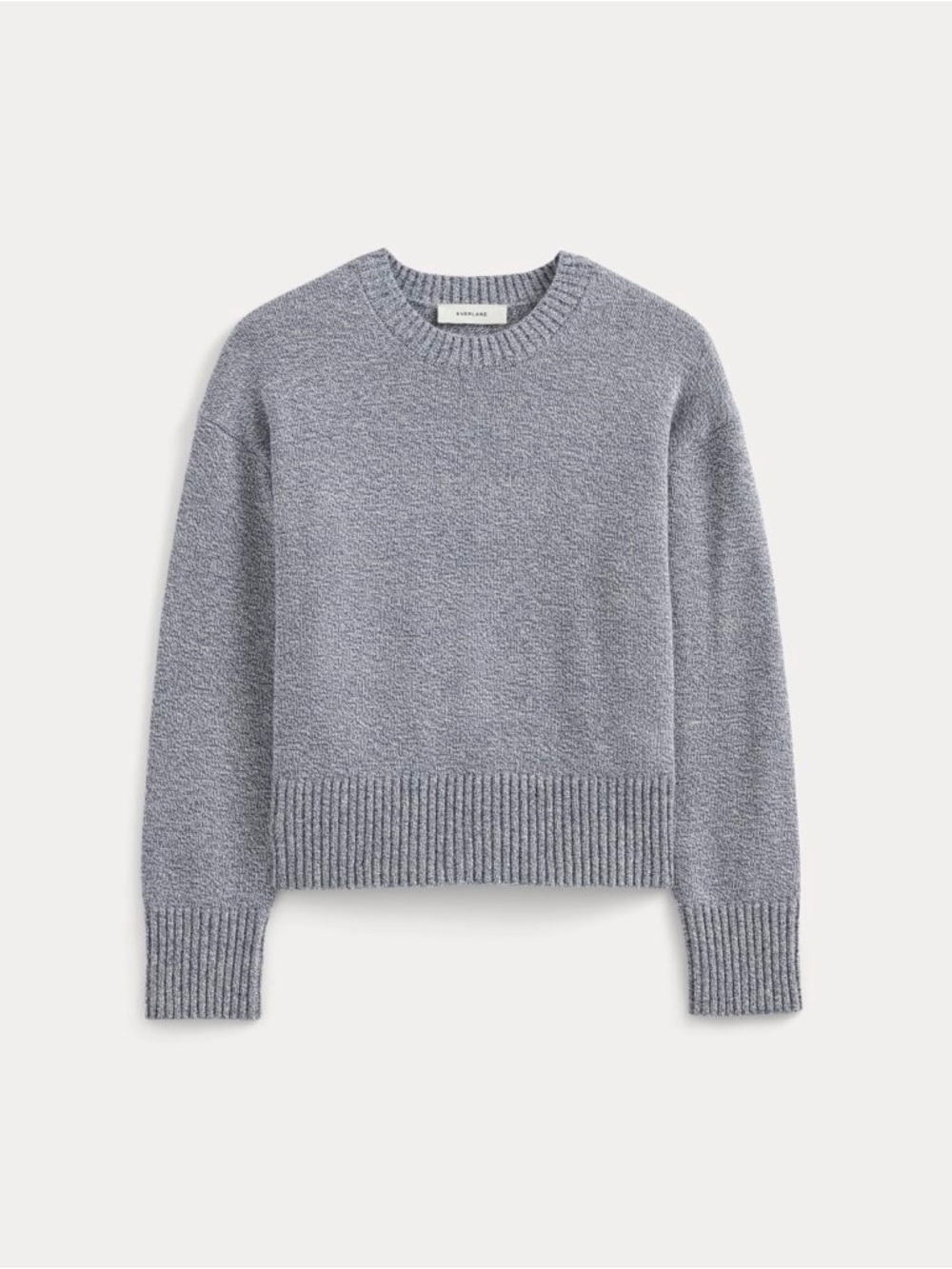 Everlane THE BOXY SWEATER IN EVERYDAY COTTON medium blue